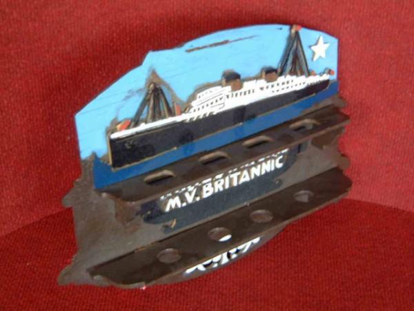 OLD WOODEN ITEM FROM THE WHITE STAR LINE